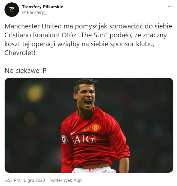 POMYSŁ Manchesteru United na SPROWADZENIE Cristiano Ronaldo!